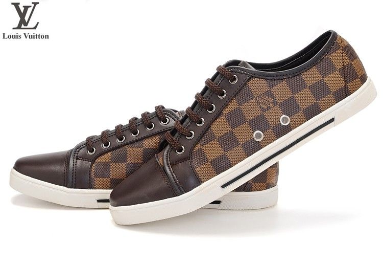 Basket louis vuitton marron Clearance