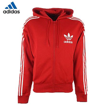 sweat shirt adidas rouge