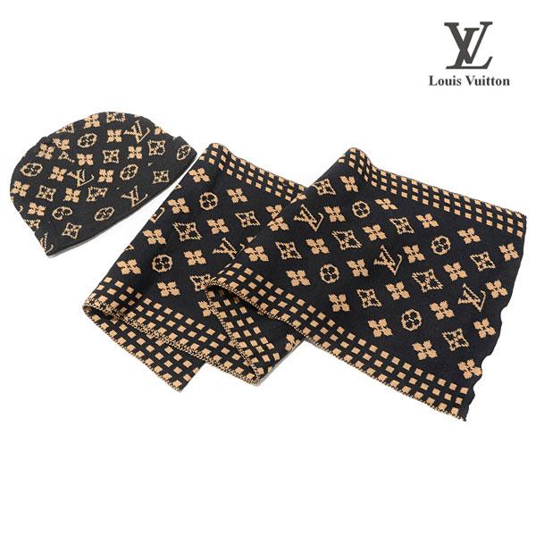 Bonnet Louis Vuitton Marron